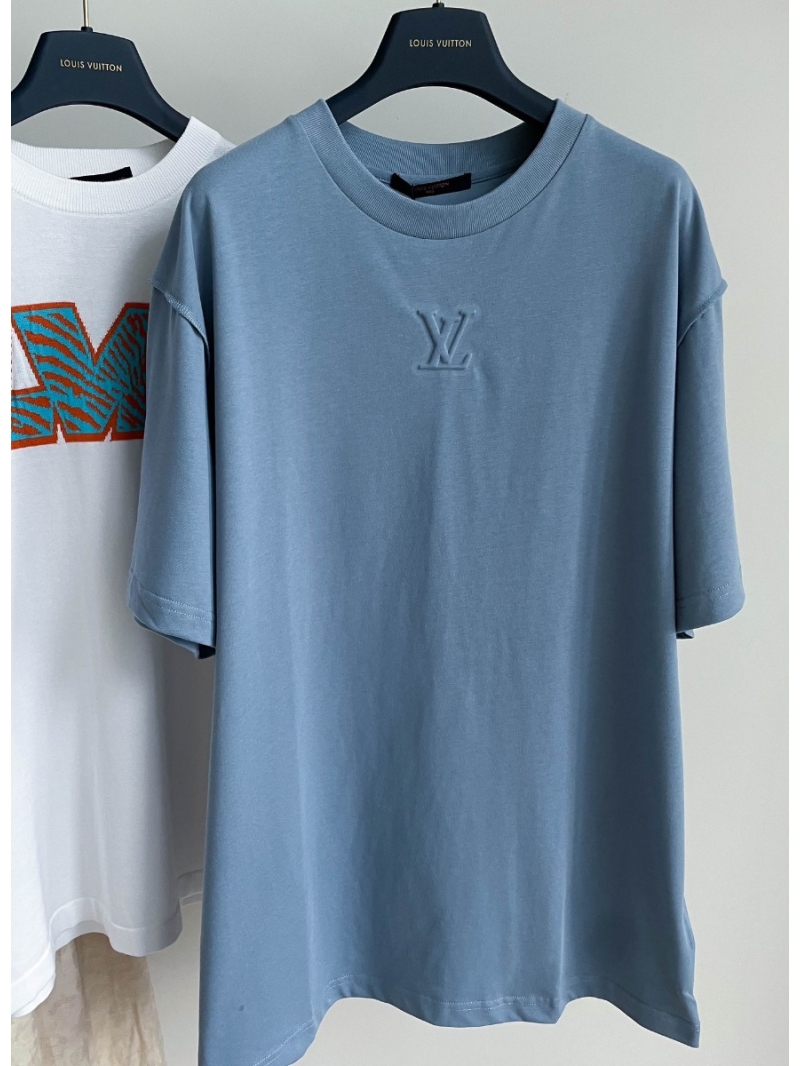 Louis Vuitton LV Embossed Logo T-shirt SS23 New Arrival 