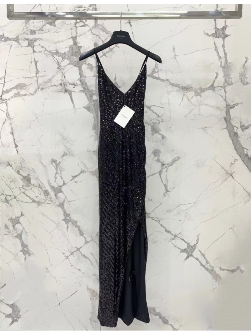 BALMAIN Bal Family 2023 Sequin Dress