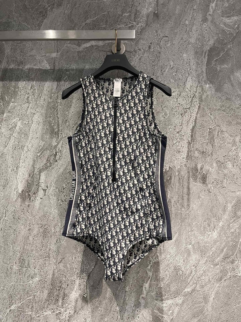 Dior Fall Riviera Collection - Chic OBLIQUE Jacquard Bodysuit