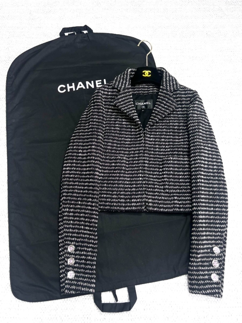 CHANEL CC23A Artisan Collection Coat