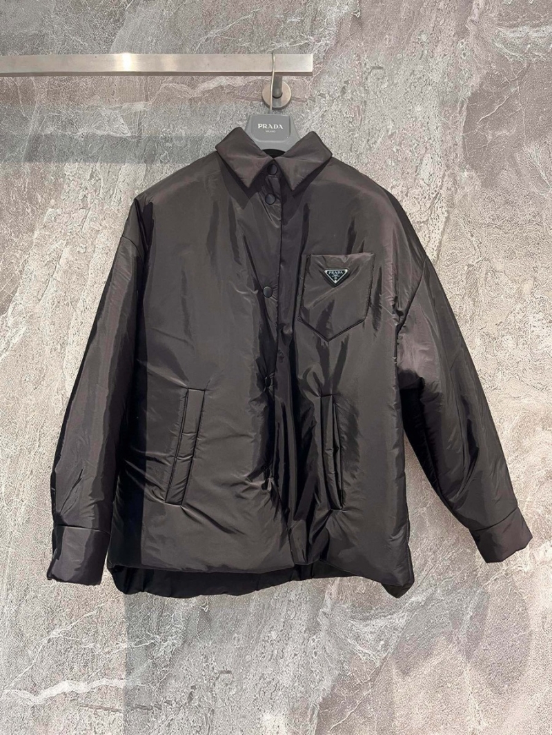Prada Classic Black Cotton Jacket