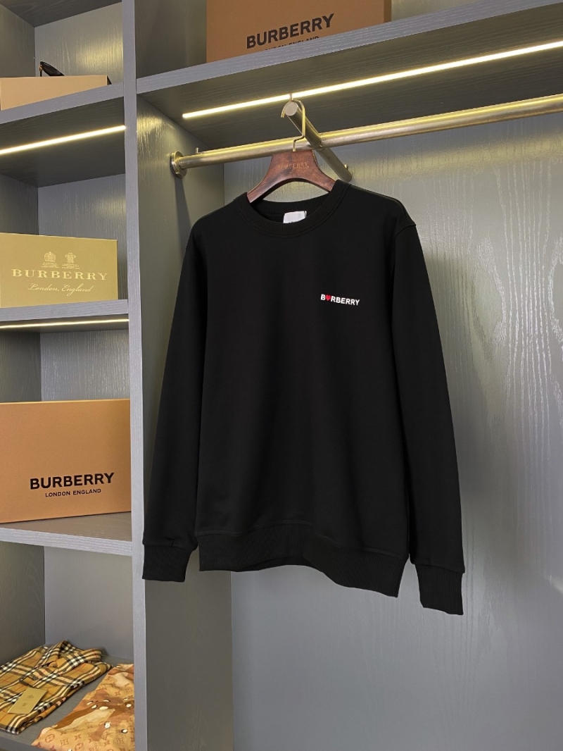 Burberry Heart-Shaped Equestrian Knight Logo Cotton Sweatshirt - Unisex