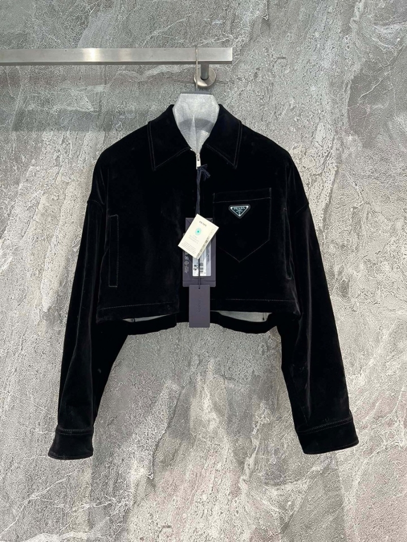 Prada Velvet Short Jacket