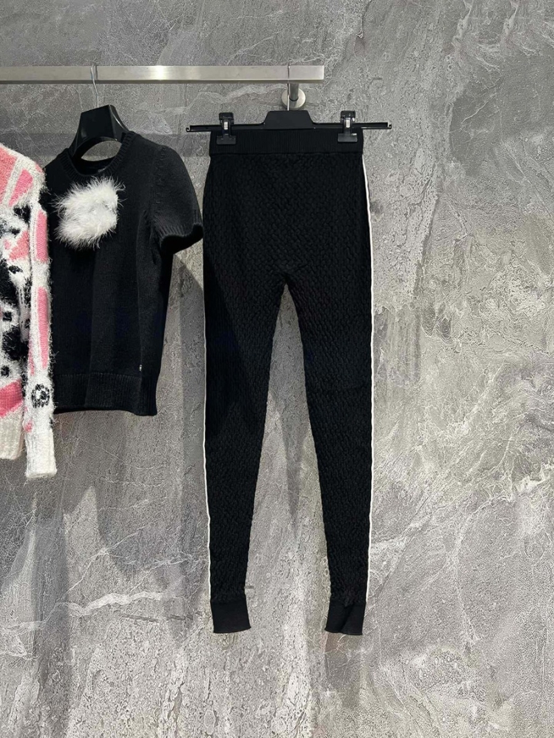 Chanel Ballet Cashmere Knit Pants