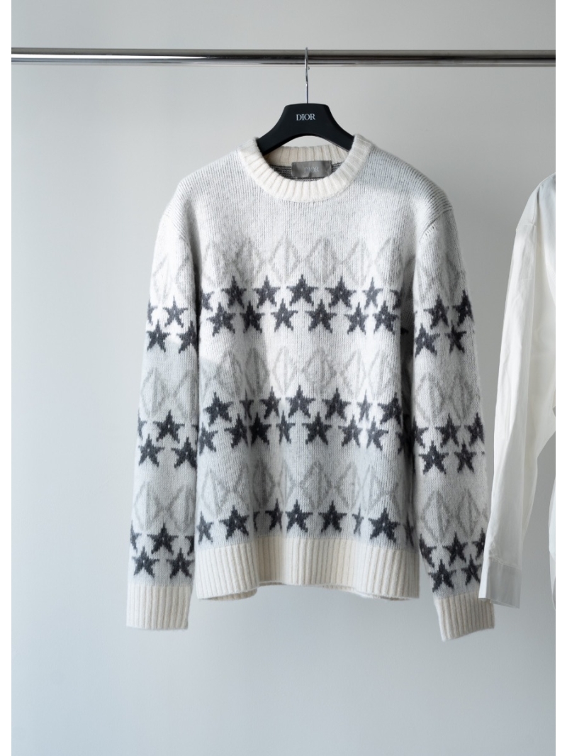 Dior and Peter Doig Men's Cashmere Ski Collection Sweater