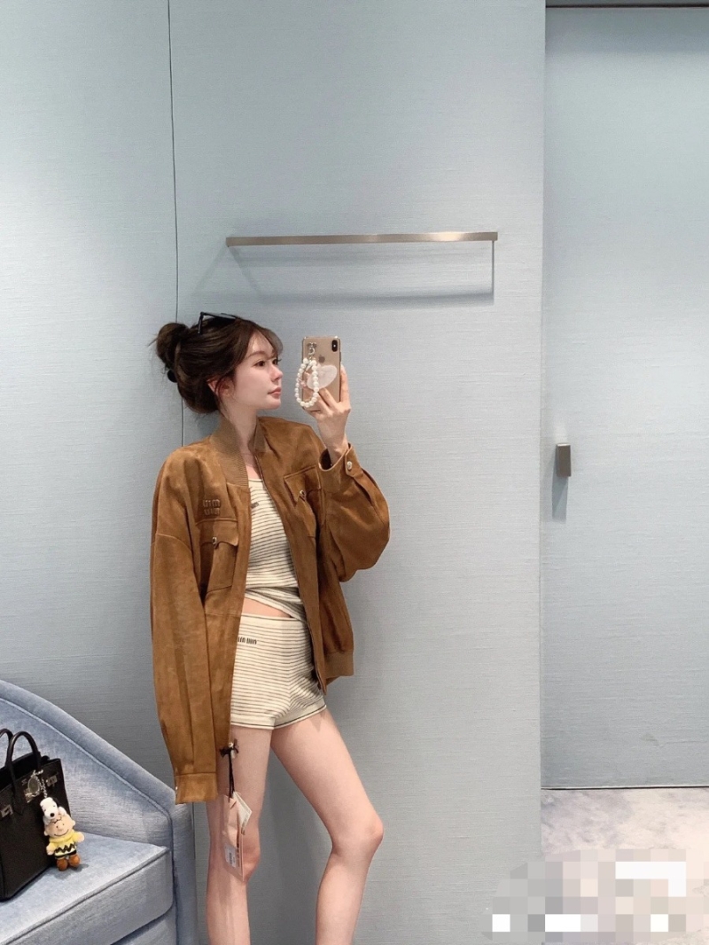 Miu Miu Limited Edition Oversized Suede Jacket