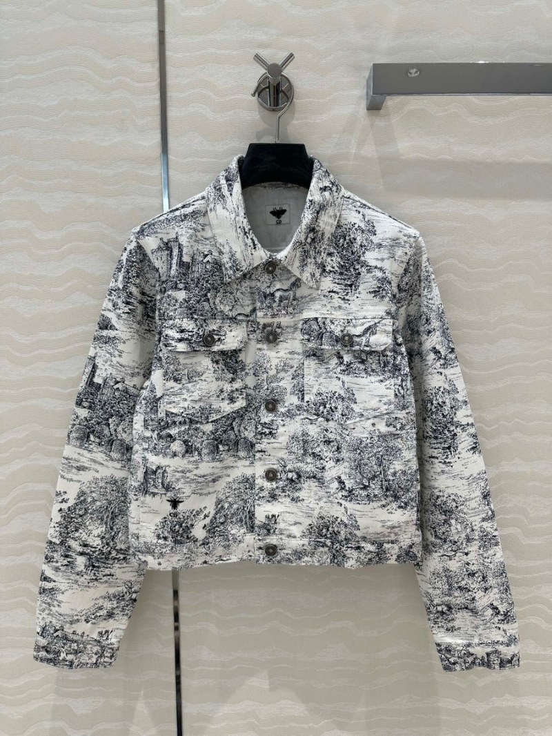 Dior MissDior Fall/Winter Denim Jacket with Jungle Print