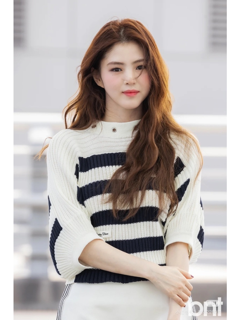 Dior Miss Dior Chic Striped Sweater Black and White