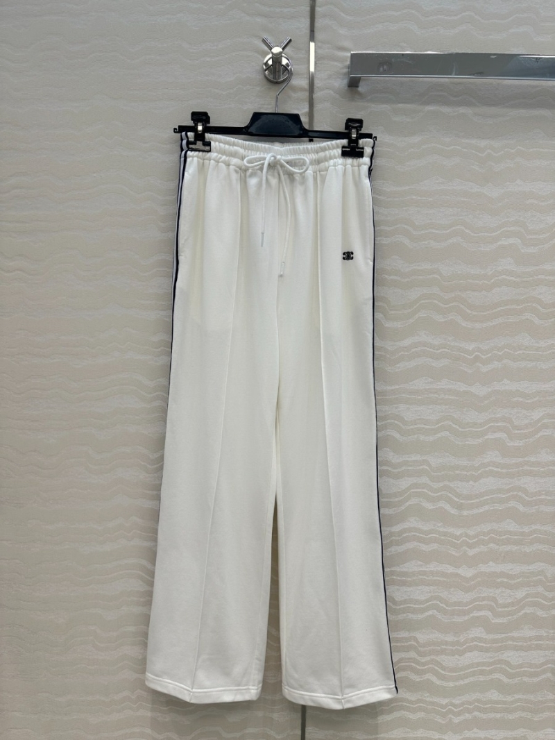 Celine Exclusive White Striped Pants - Limited Edition