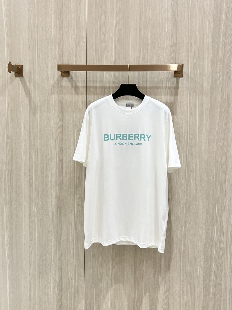 Burberry Signature Letter Stripe T-Shirt - Luxe Casual Comfort