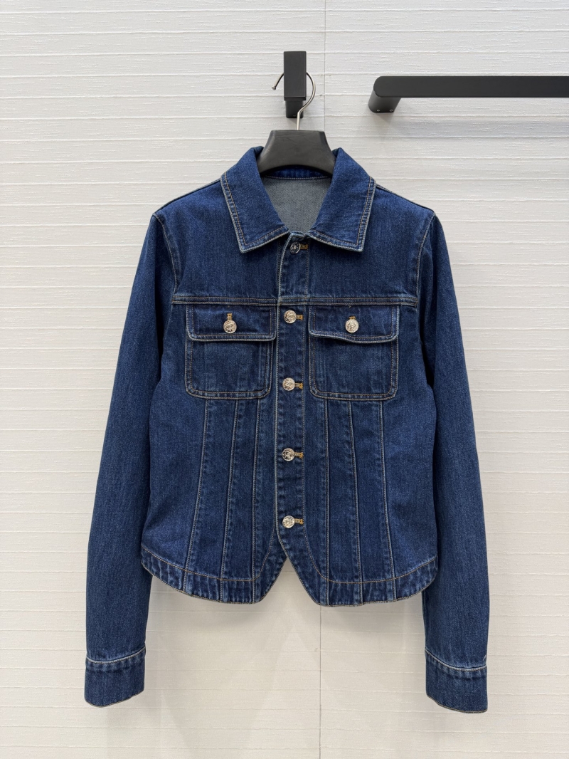Chanel 26P Spring/Summer Collection Tailored Denim Utility Jacket