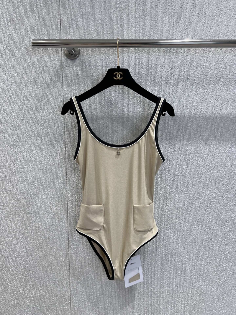 Chanel Coco Beach Mermaid Cut-Out One-Piece Swimsuit - Luxe Design