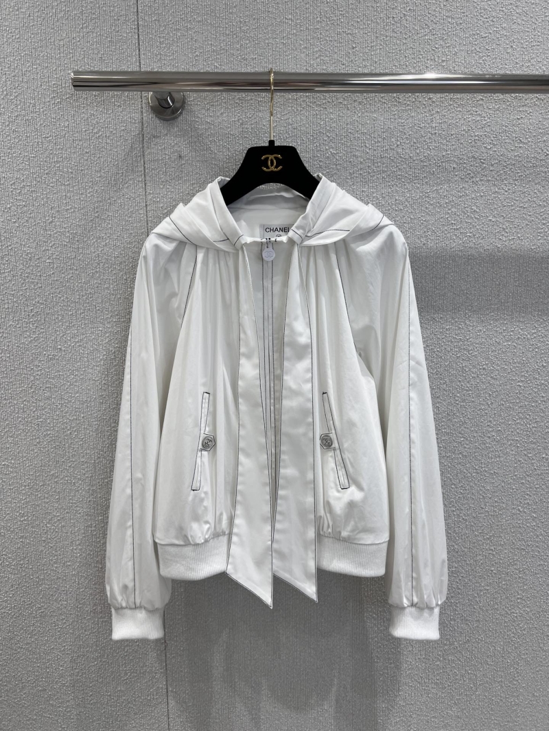 Chanel Spring-Summer Luxe Tie-Up Sun-Protective Jacket