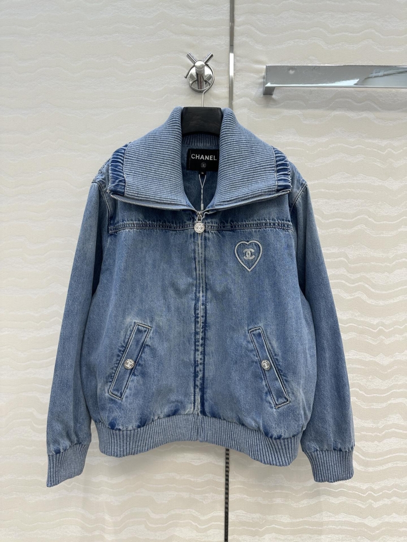 Chanel Limited Edition Coco Girl Beach Series Denim Jacket