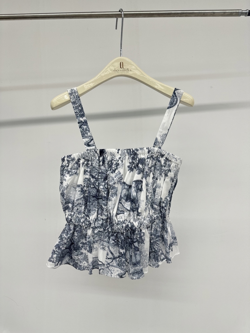 Dior Exclusive Ink-Painting Jungle Camisole Top - Limited Edition