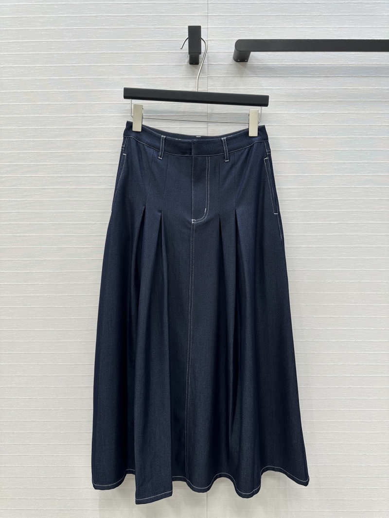 Dior Spring/Summer 2025 Denim Tencel Half Skirt - Chic & Casual