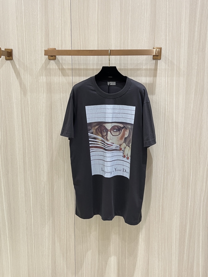 Dior Héritage White Cotton Printed T-Shirt - Exclusive Design