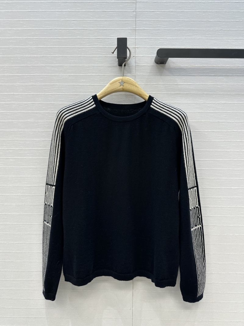 Dior Miss Dior Alpine Collection 18-Gauge Cashmere Pullover Sweater
