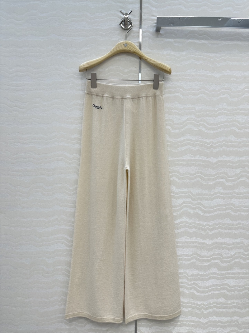 Dior Miss Dior 2026 Early Spring Limited Edition Wool & Cashmere Wide-Leg Trousers