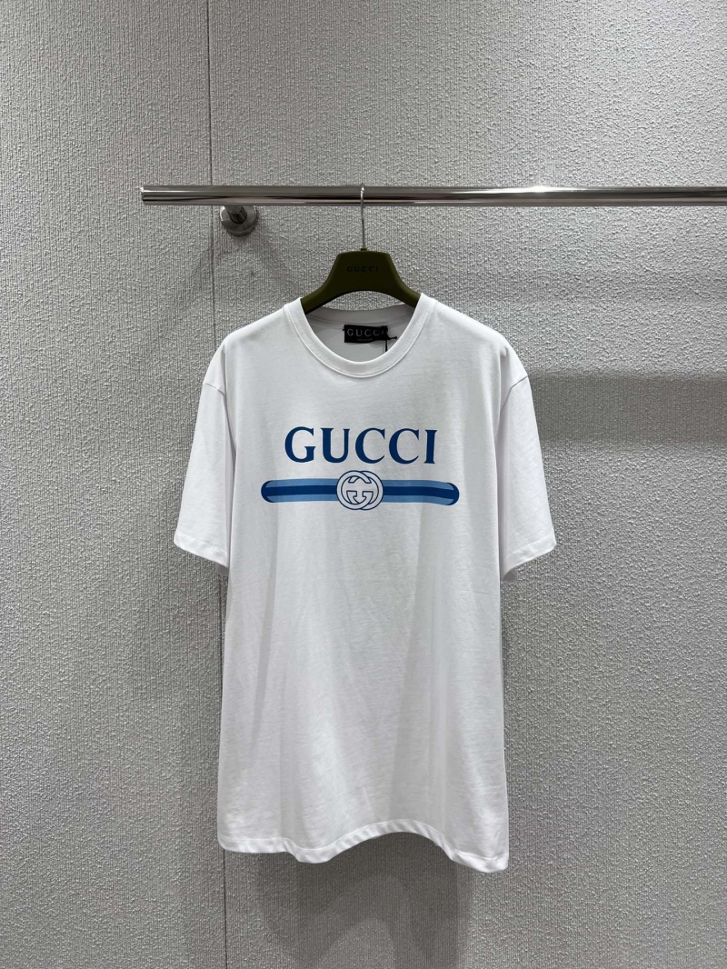 Gucci Early Autumn Logo Print Short-Sleeve T-Shirt - Luxe Oversized Fit