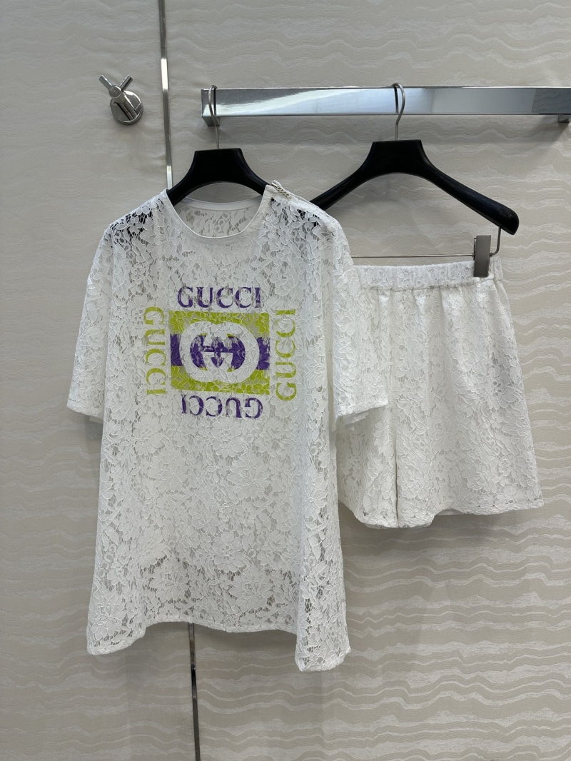 Gucci GG Tennis-Inspired Lace Sport Set - Luxe & Trendy