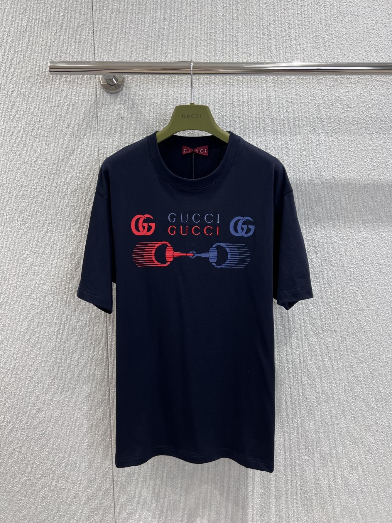 Gucci Spring/Summer 2025 Horsebit Print Embroidered T-Shirt - Black