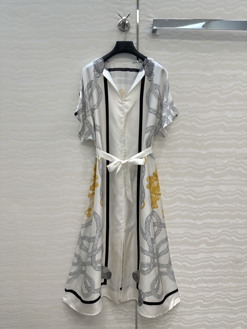 Hermes Luxe Silk Kaftan Dress - Early Autumn Exclusive