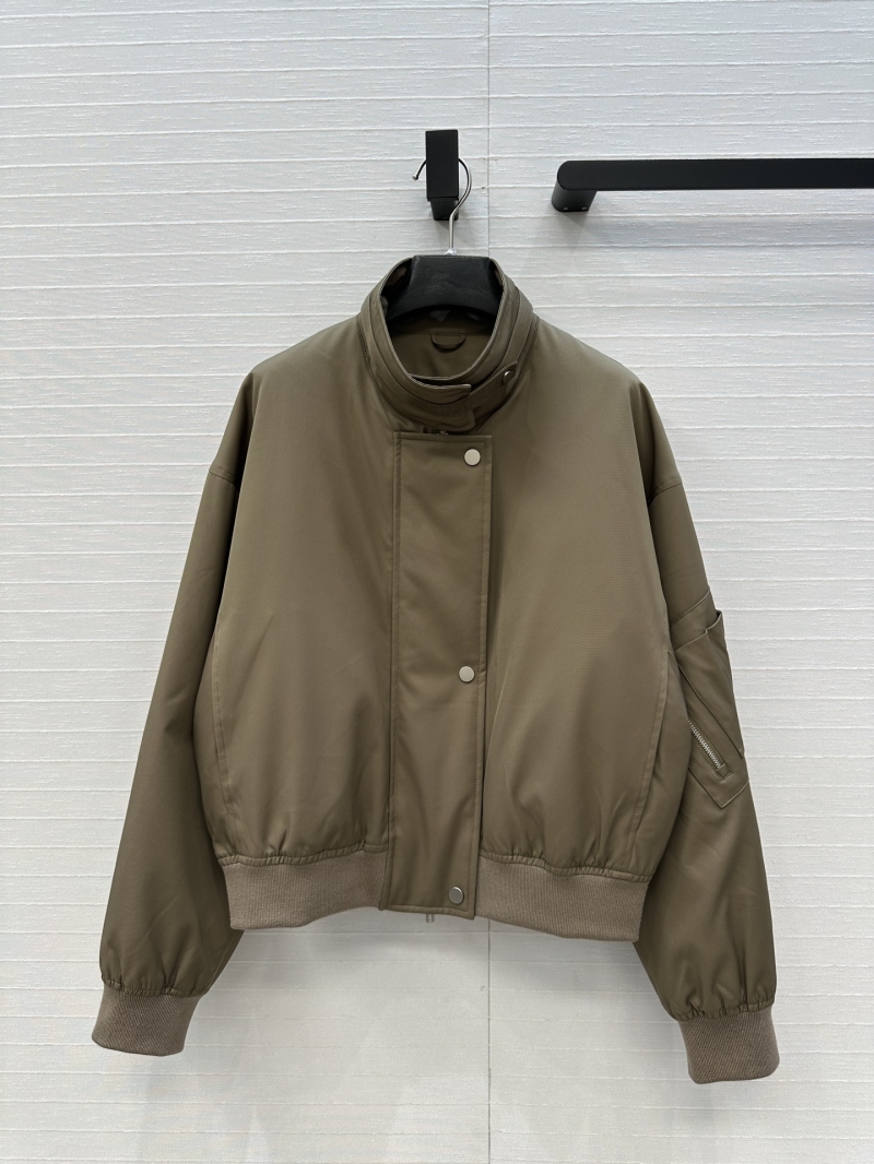 Hermès Short Triacetate Down Jacket | 95% White Goose Down | Graphene Lining | Modern Bomber Style