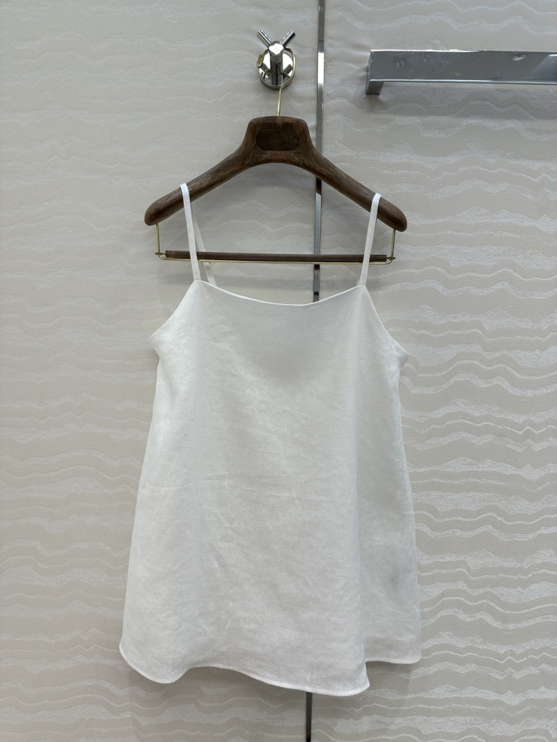 Loro Piana Luxe Linen Cami Top - Old Money Elegance