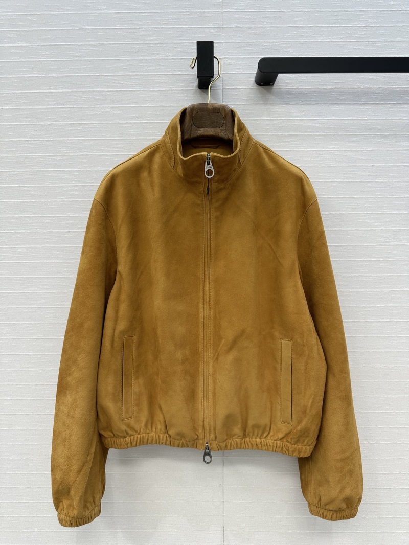 Loro Piana Luxe Suede Pilot Jacket - Early Autumn Exclusive