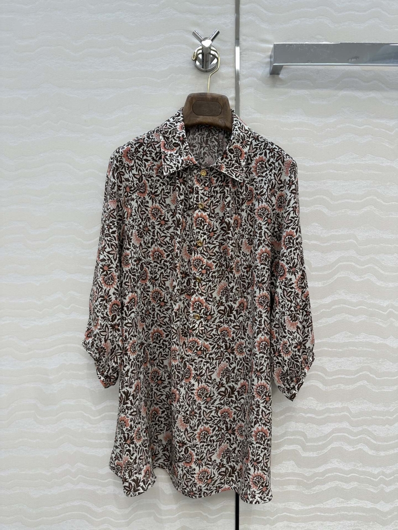 Loro Piana Idris Silk Shirt - Luxe Resort Floral Elegance