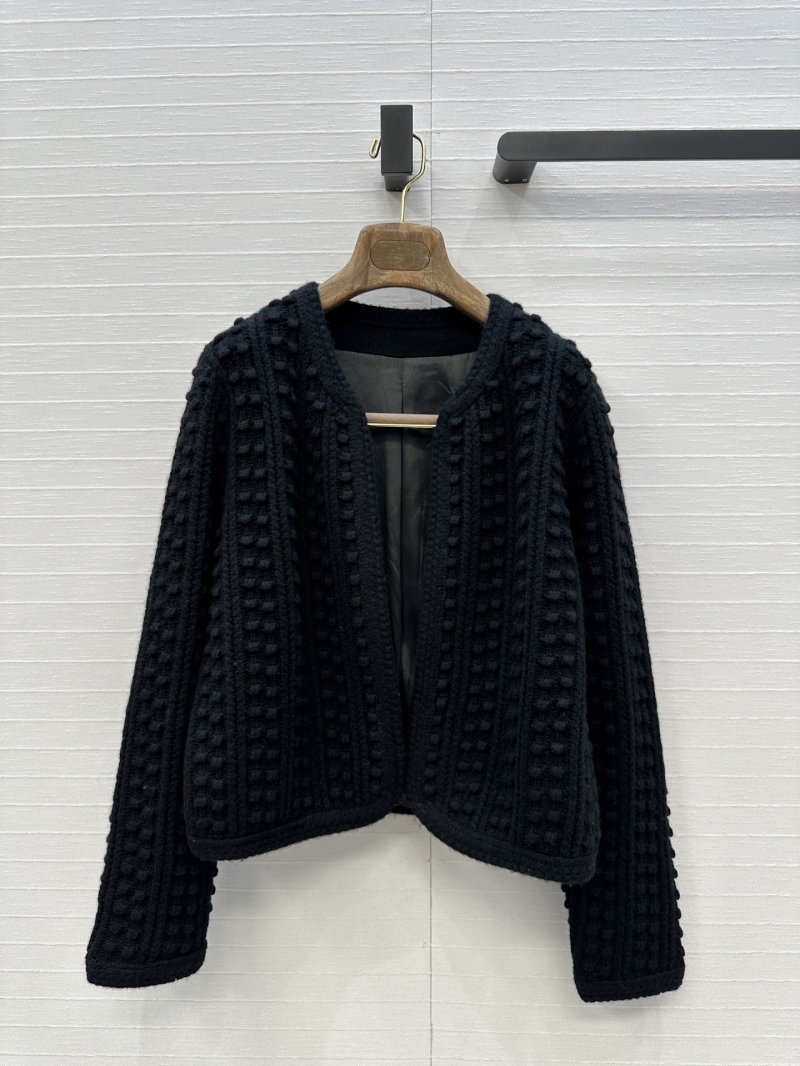 Loro Piana Exclusive Luxe High-Intelligence Cashmere Knit Cardigan in Black