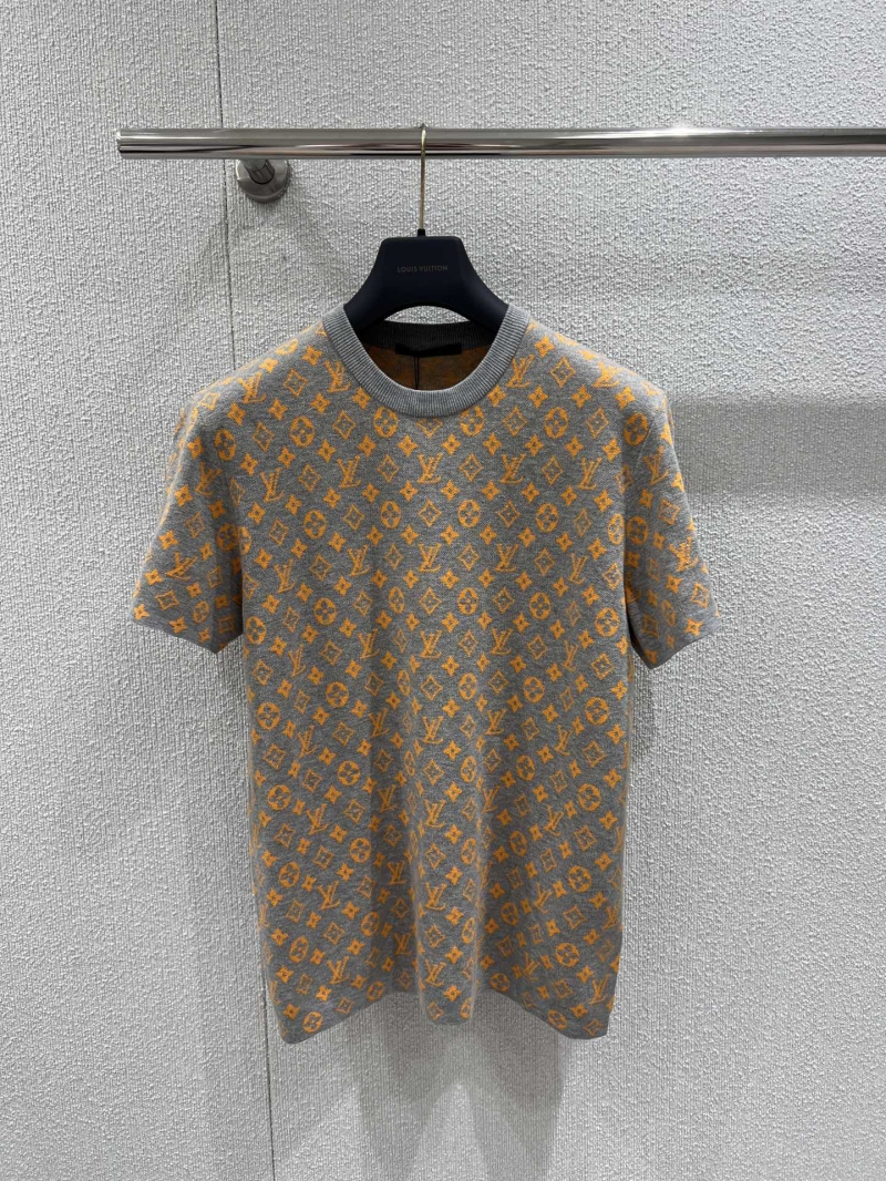 Louis Vuitton Spring Summer Logo Jacquard Knit Top - Exclusive Luxe Edition