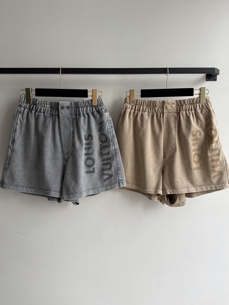 Louis Vuitton 2025 Vintage Wash Denim Shorts - Retro Luxe Comfort