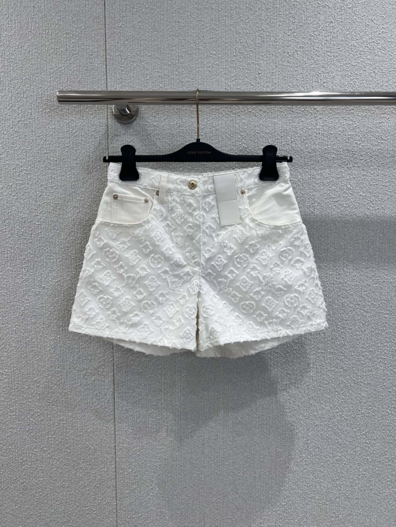 Louis Vuitton Spring/Summer Monogram Jacquard Denim Shorts - Luxe & Exclusive