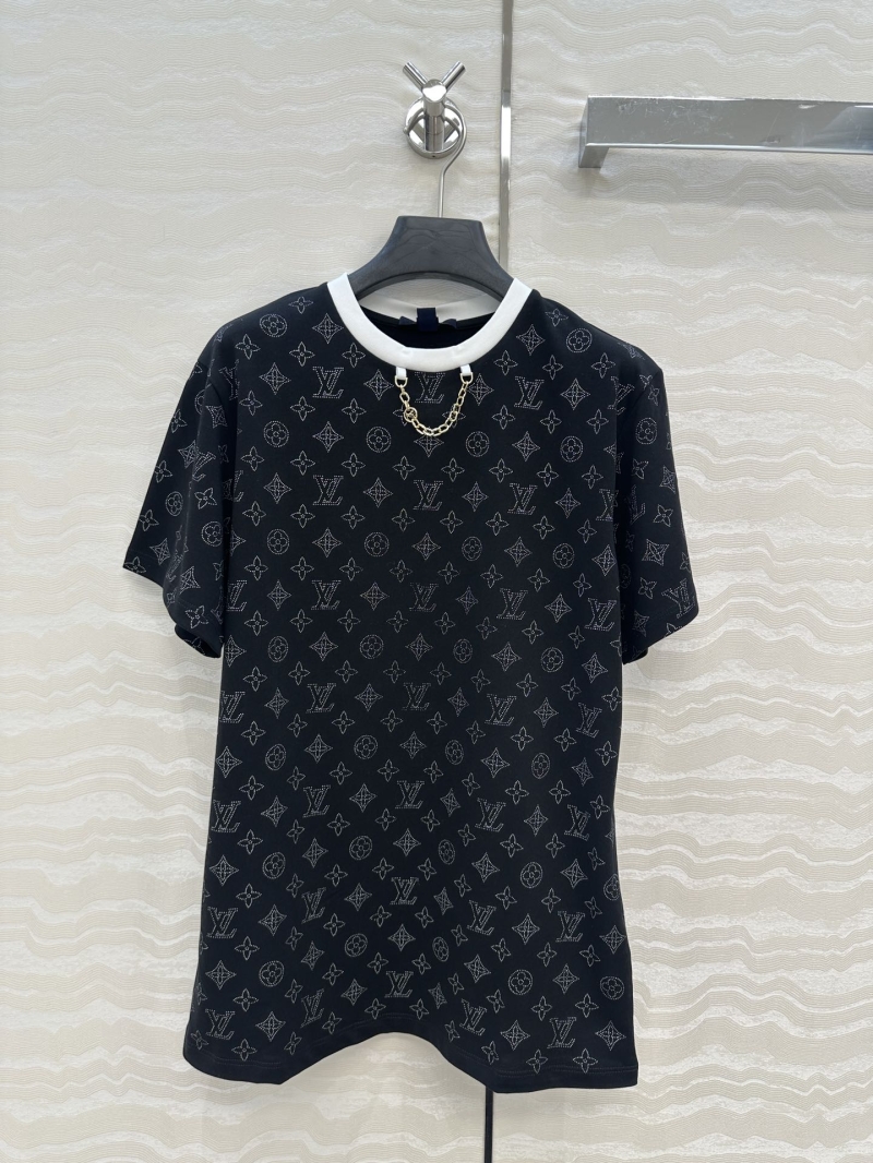 Louis Vuitton LV25S Spring/Summer Collection Monogram Print Short Sleeve T-Shirt