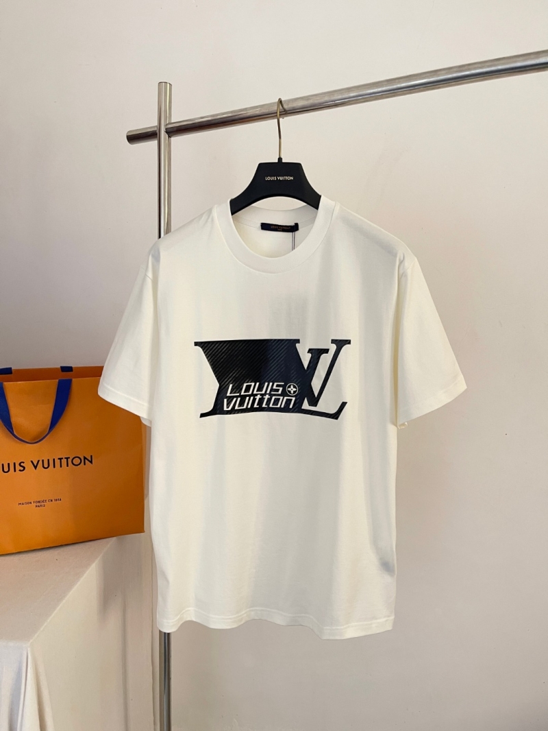 Louis Vuitton LV Sprinter Mosaic Graphic T-Shirt in Off-White