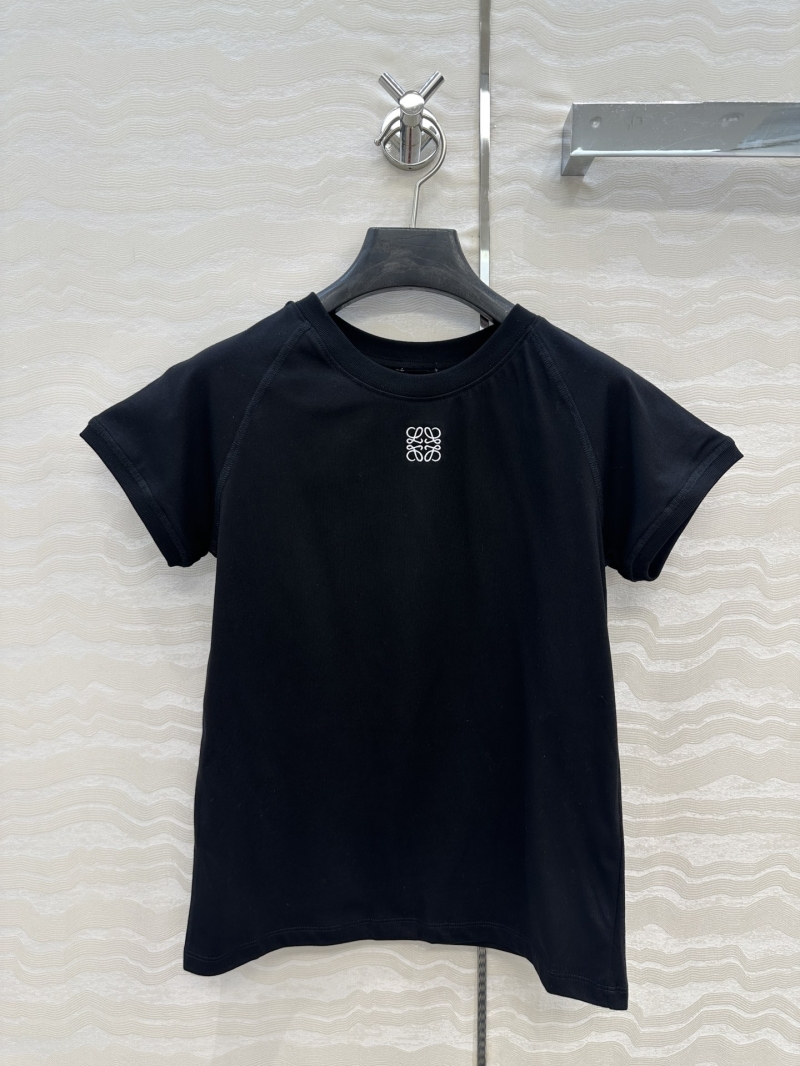 Loewe Summer Limited Edition Black Cotton T-Shirt - Sleek & Stylish
