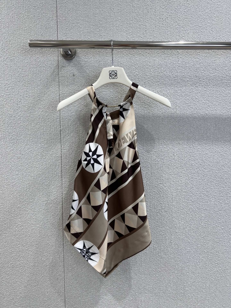 Loewe 2025 Spring/Summer Geometric Halter Top - Exclusive Luxe Design