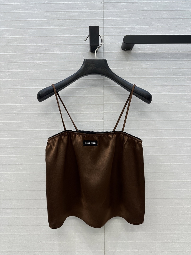 Miu Miu Exclusive Early Spring Lace Cami Top - Pure Chic Elegance