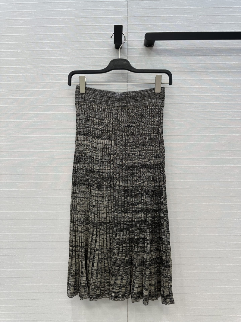 Zimmermann Autumn-Winter Exclusive Mid-Length Knit Skirt in Luxe Blended Yarn