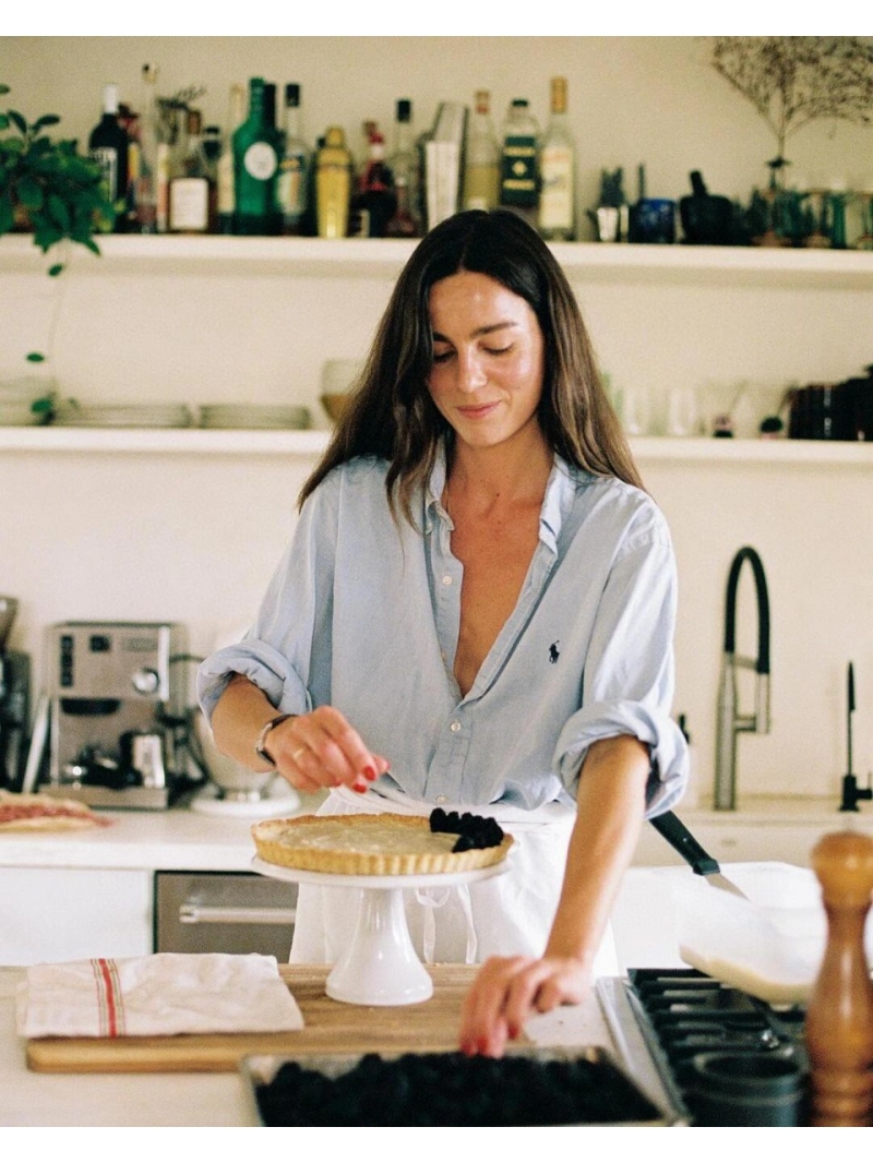 Ralph Lauren Unisex Embroidered Linen Shirt - light blue