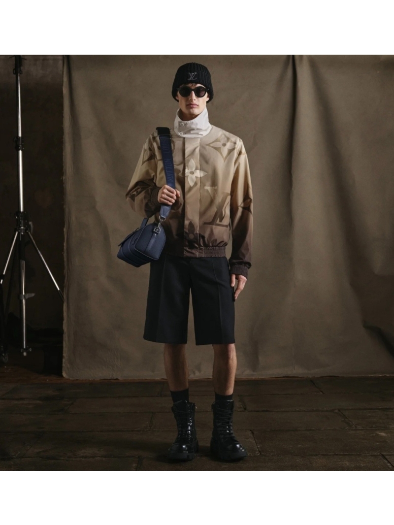 Louis Vuitton Gradient Monogram Print Jacket