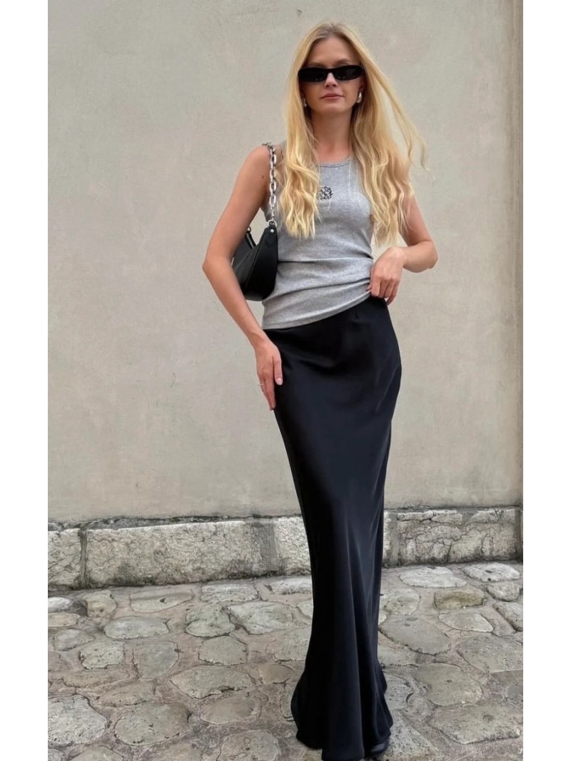 Prada Exclusive Minimalist Acetate Mermaid Midi Skirt