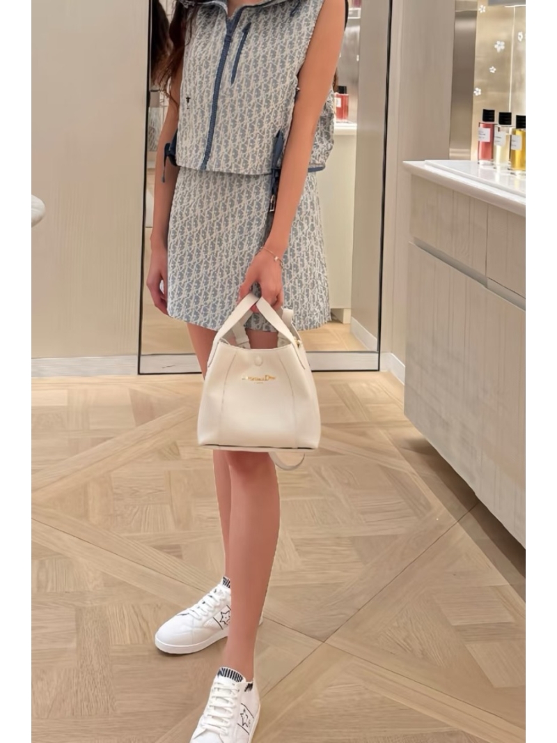 Dior MissDior Blue-White Classic Oblique Hooded Vest - Limited Edition