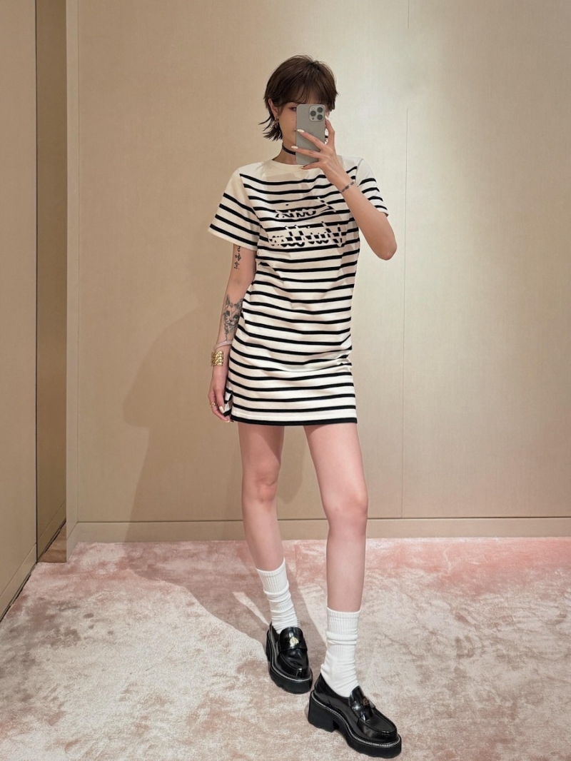 Louis Vuitton Spring/Summer 25 Striped Knit Vest Dress - Exclusive Luxe Design