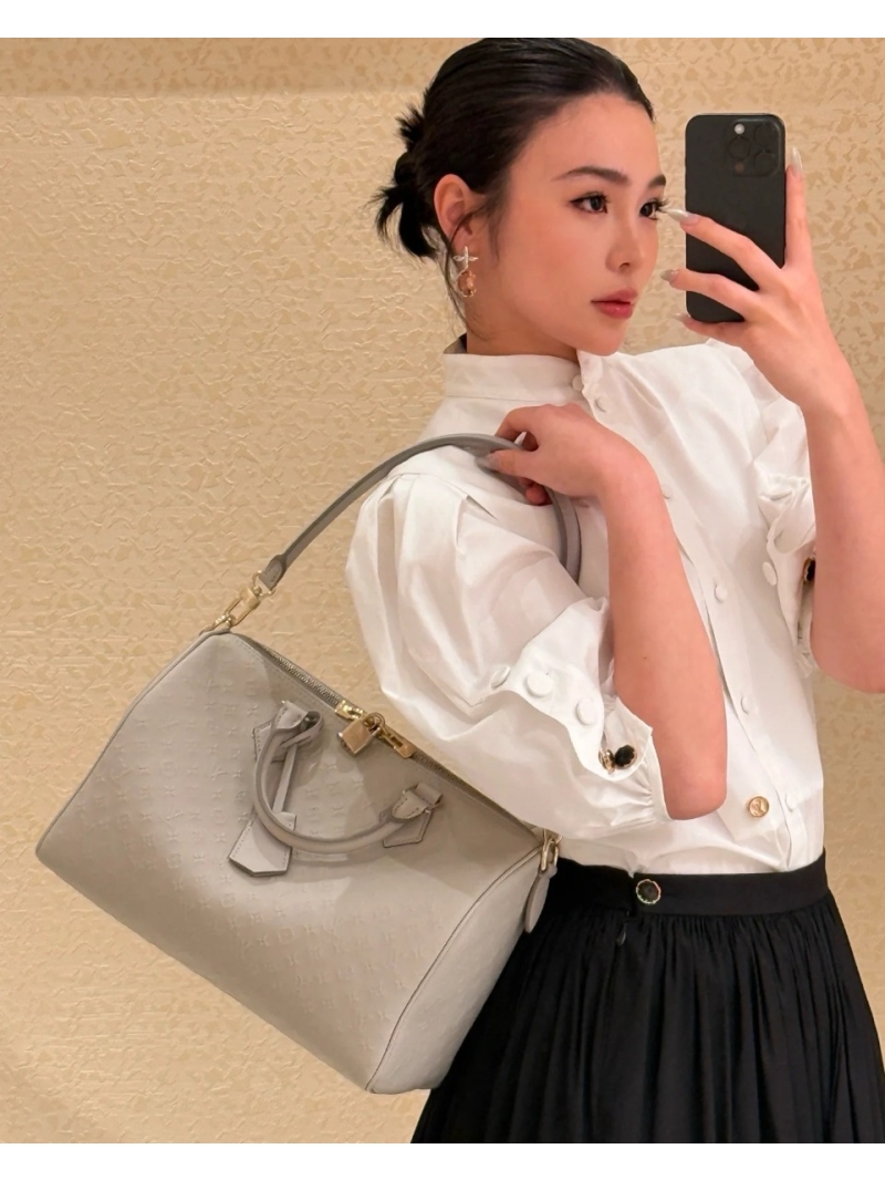 Louis Vuitton Elegant French Court-Style Puff Sleeve Shirt