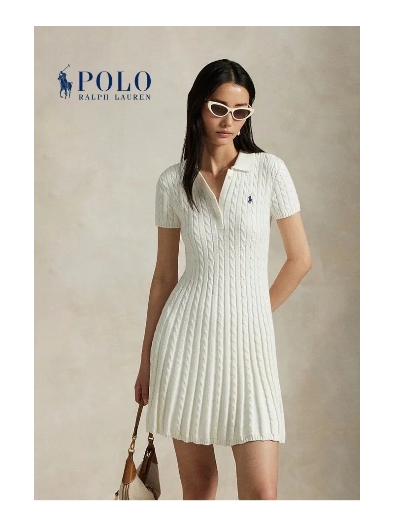 Ralph Lauren Luxe Polo Dress - Classic Cotton Design