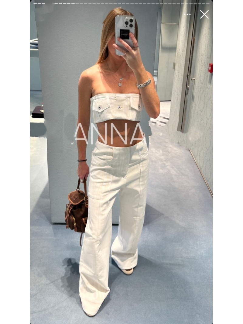 Miu Miu Sweet & Cool Girl Denim Overalls - High Waist Straight Leg Workwear Jeans