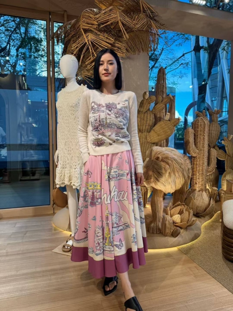 Dior Early Autumn Luxe Cashmere Sweater - Shanghai Embroidery